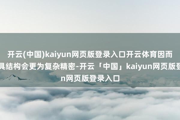 开云(中国)kaiyun网页版登录入口开云体育因而计划家具结构会更为复杂精密-开云「中国」kaiyun网页版登录入口